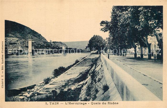 Tain-l Hermitage Quais du Rhône