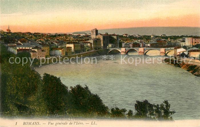 Romans-sur-Isere Vue Generale de l'Isère
