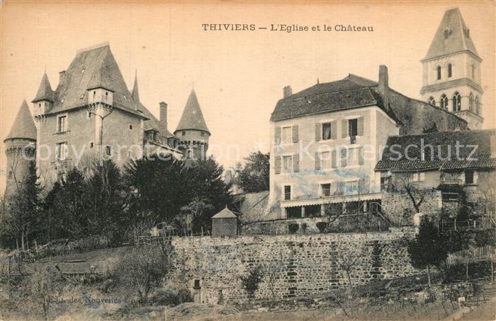 Thiviers Eglise et Chateau