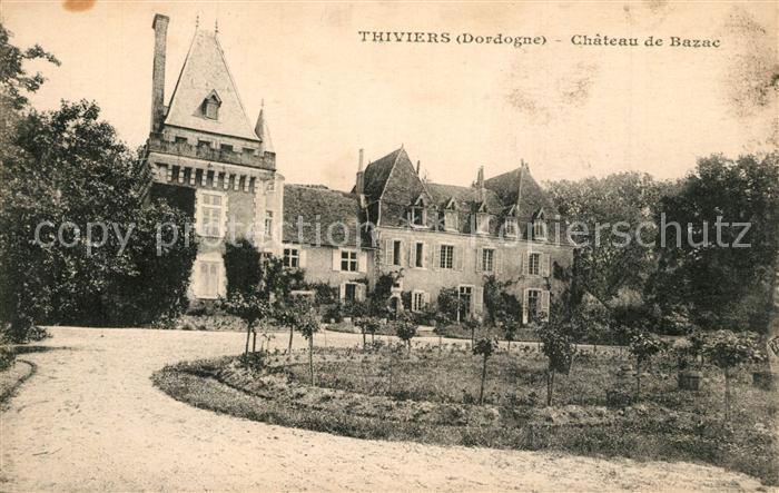 Thiviers Chateau de Bazac