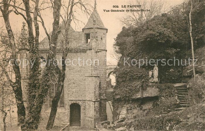 Le Faouet Cotes-d Armor Vue Generale de Sainte Barbe