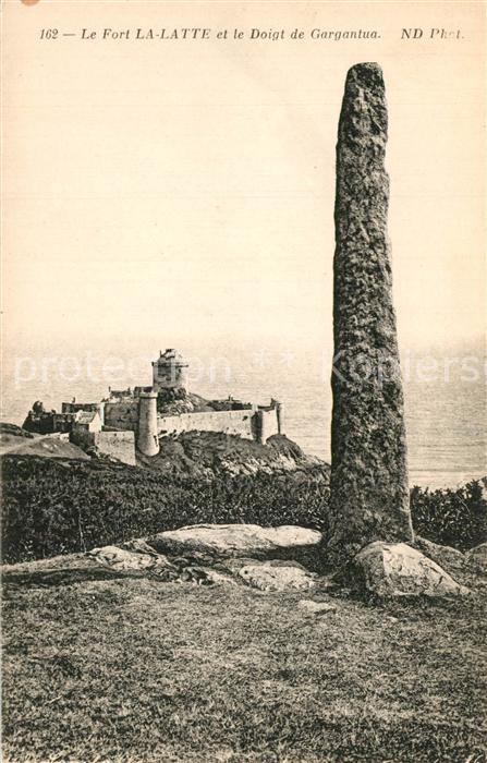 Cap Frehel Cotes d Armor Bretagne Chateau Fort La Latte et le Doigt de Gargantua
