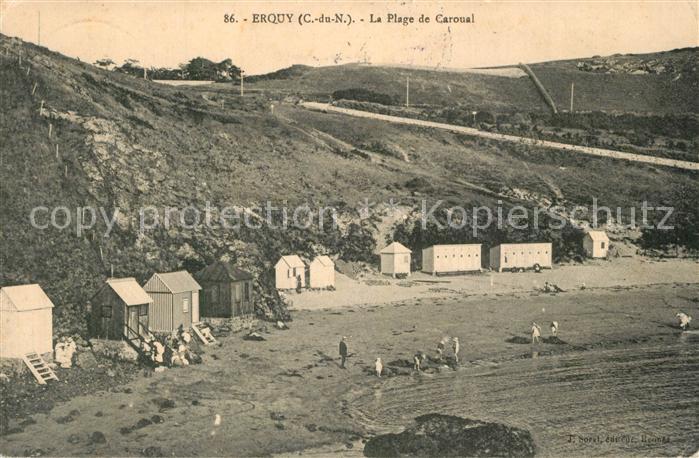 Erquy La plage de Caroual