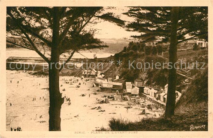 Binic Cotes d Armor Plage de l'Avant Port