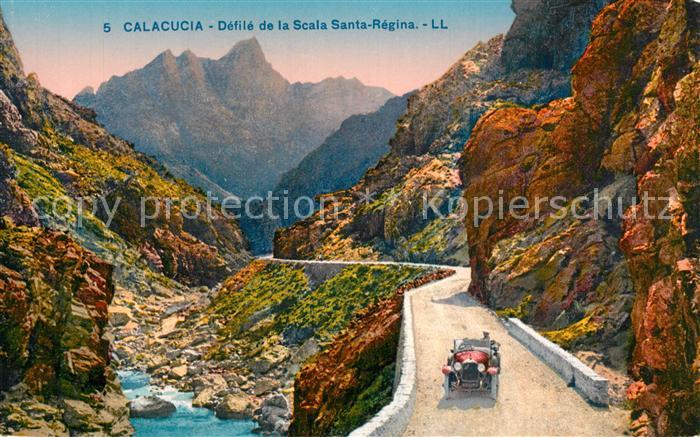 Calacuccia Défilé de la Scala Santa Régina