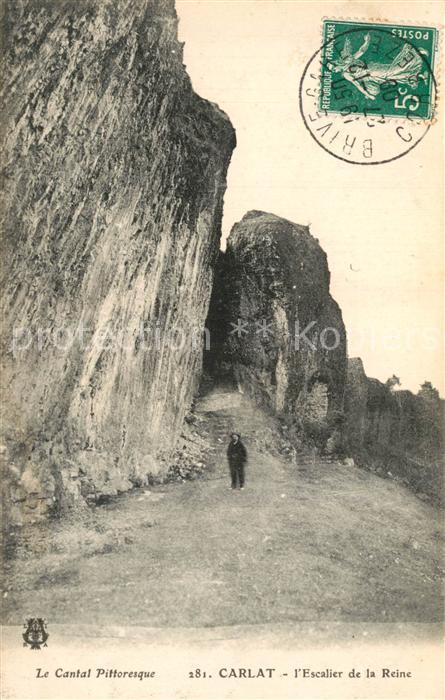 Carlat Escalier de la Reine