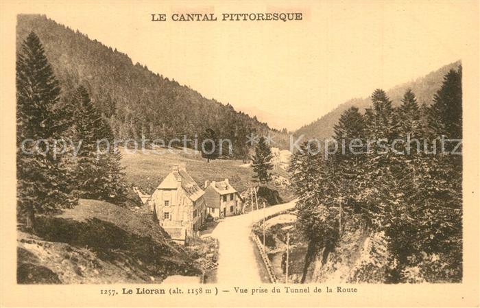 Le Lioran Vue prise du Tunnel de la Route