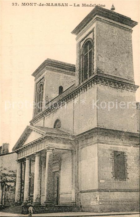 Mont-de-Marsan Eglise de La Madeleine