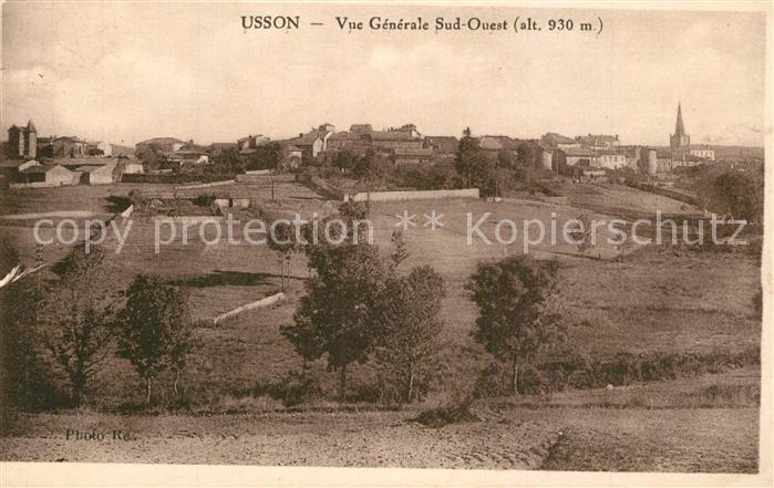 Usson-en-Forez Vue Generale