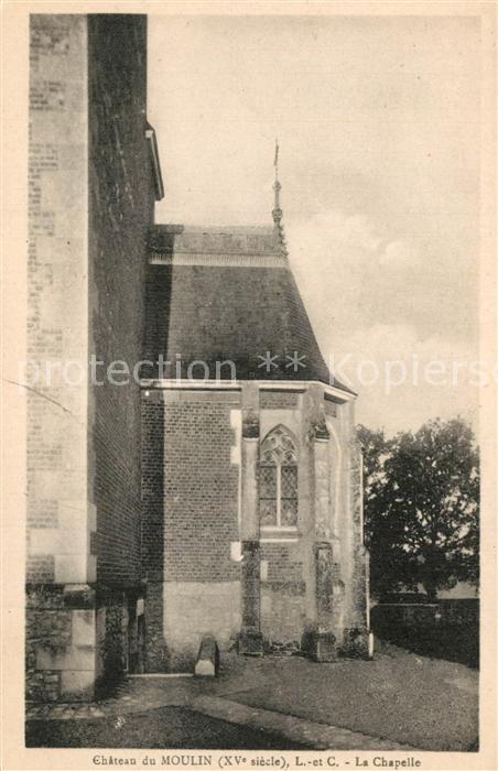 Lassay-sur-Croisne Chateau du Moulin la chapelle