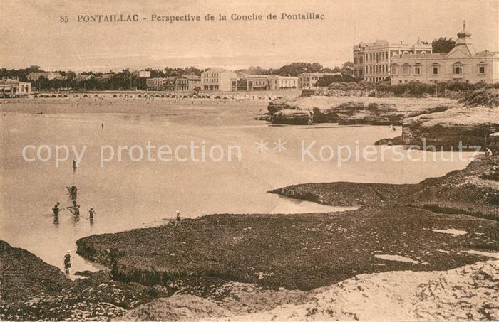 Pontaillac Perspective de la Conche de Pontaillac