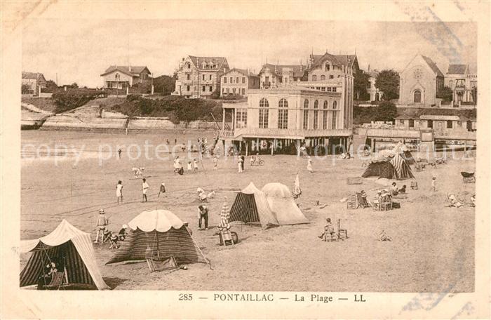 Pontaillac La plage