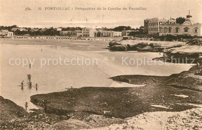 Pontaillac Perspective de la Conche de Pontaillac