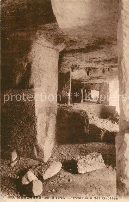Meschers les Bains Intérieur des grottes