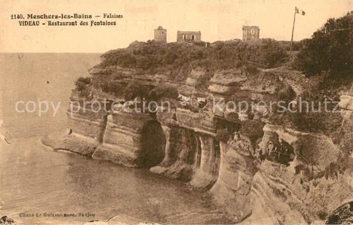 Meschers les Bains Falaises Grottes Videau Restaurant des