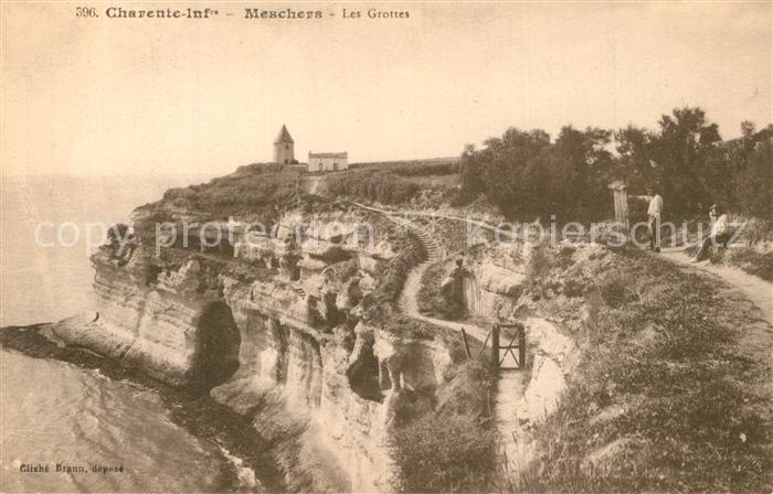 Meschers les Bains Falaises Grottes