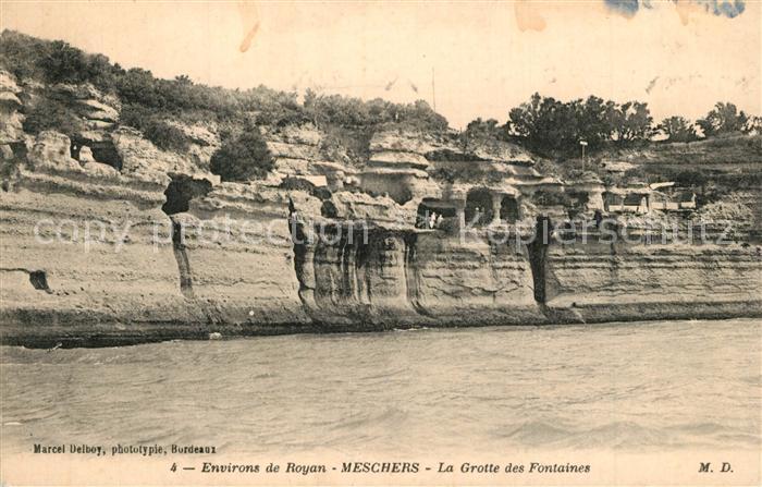 Meschers les Bains La Grotte des Fontaines