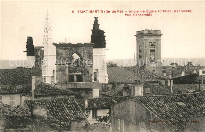 Saint-Martin-de-Re Ancienne Eglise fortifiée XVe siècle