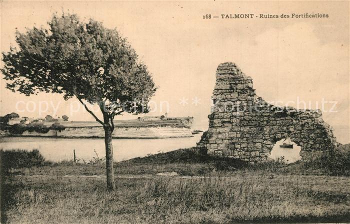 Talmont-sur-Gironde Ruines des Fortifications