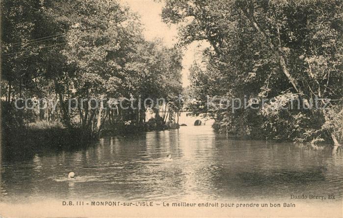 Montpon sur l Isle Bords de la rivière Meilleur endroit po