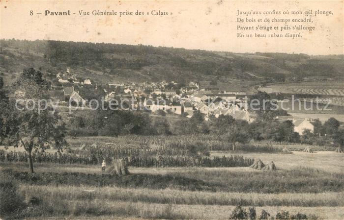 Pavant Vue Generale prise des Calais