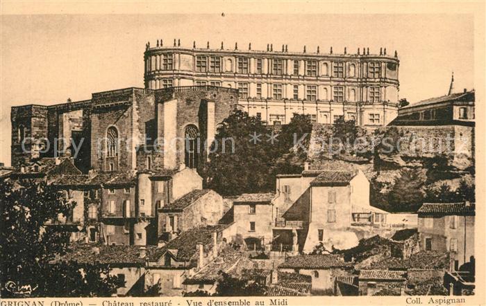 Grignan Chateau restauré
