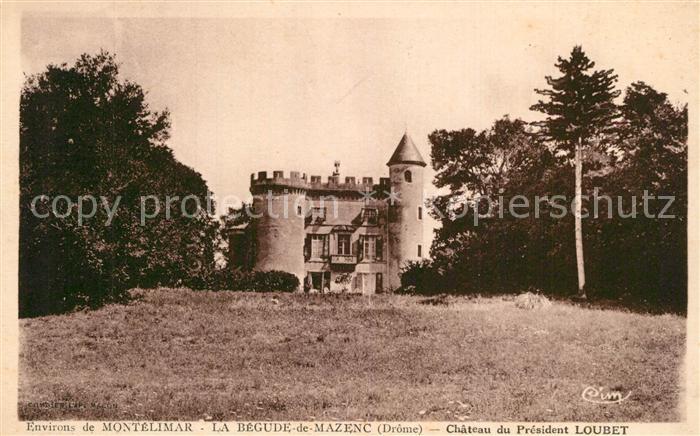 La Begude-de-Mazenc Chateau du President Loubet Schloss