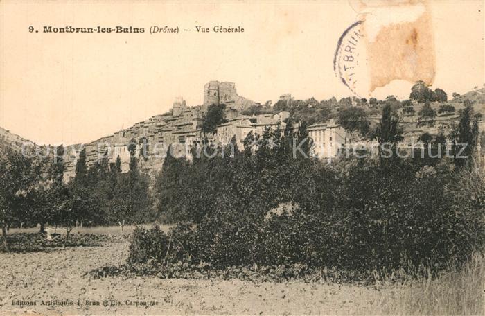 Montbrun-les-Bains Vue Generale