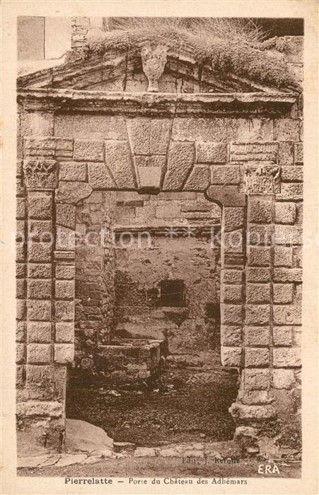 Pierrelatte Porte du Chateau des Adhémars