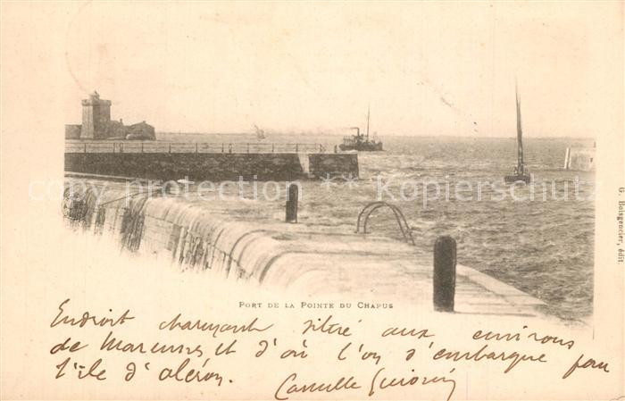 Marennes Charente-Maritime Port de la Pointe du Chapus