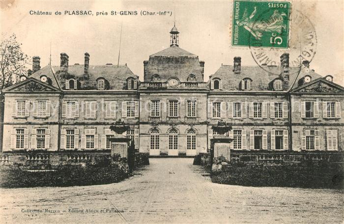 Plassac Charente-Maritime Chateau Schloss