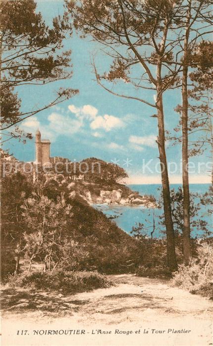 Noirmoutier-en-l Ile Anse Rouge et Tour Plantier