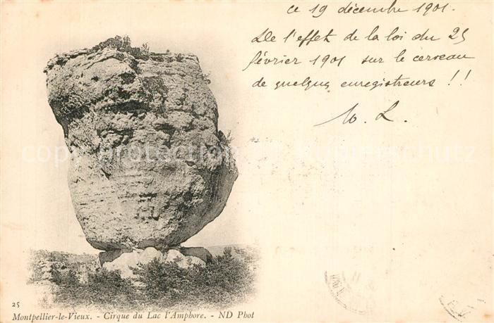 Montpellier-le-Vieux Montagne Cirque du Lac l'Amphore