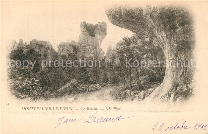 Montpellier-le-Vieux Montagne Le Balcon Parc des Grands Causses