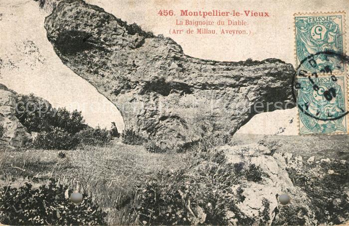 Montpellier-le-Vieux Montagne La Baignoire du Diable Parc des Grands Causses