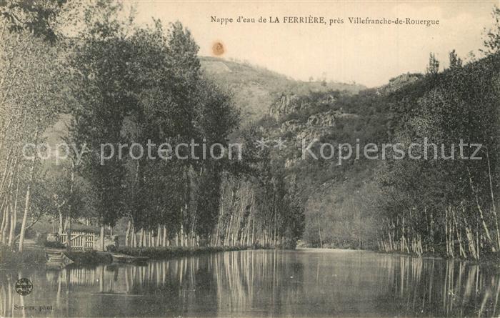 Villefranche-de-Rouergue Nappe d_eau de La Ferrière