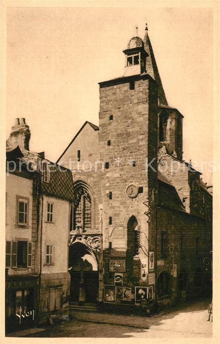 Espalion Hôtel de Ville ancienne Eglise du XVe siècle