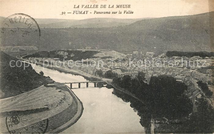 Fumay Panorama sur la Vallee