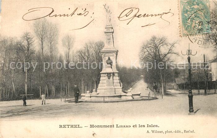 Rethel Ardennes Monument Linard et les Isles