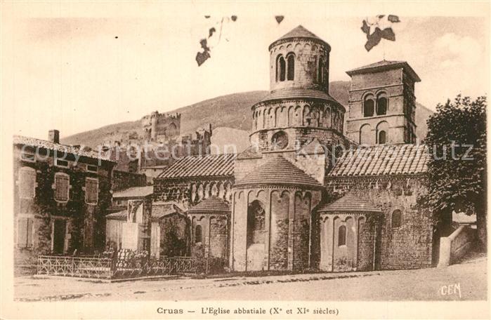 Cruas Eglise abbatiale Xe et XIe siècle