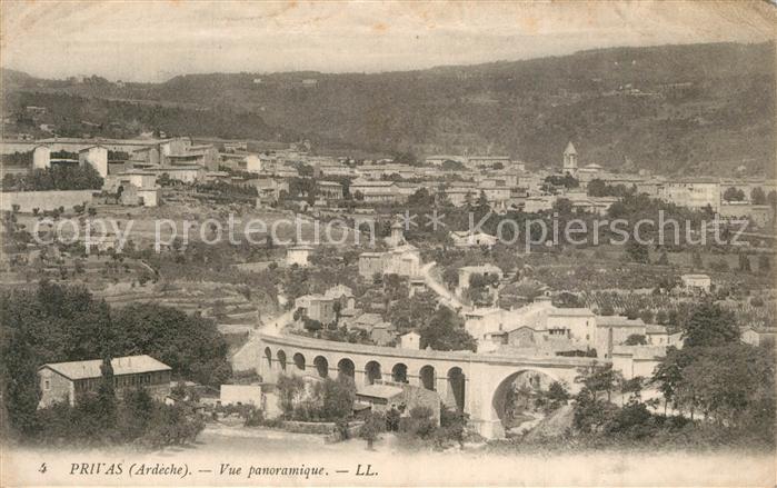 Privas Vue panoramique