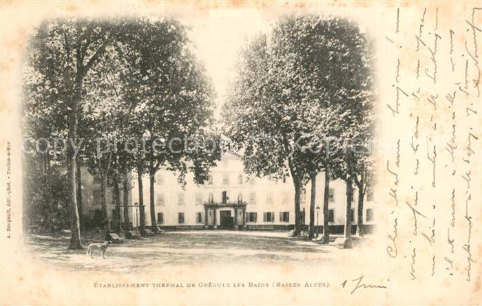 Greoux-les-Bains Etablissement Thermal