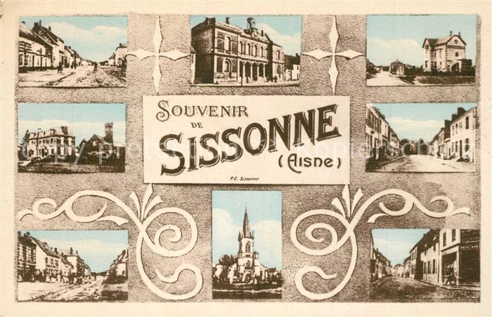 Sissonne Aisne Vues d_ensemble de la ville