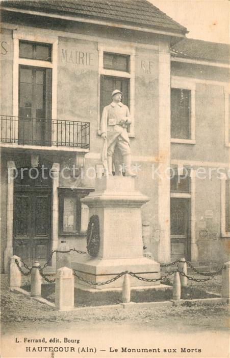 Hautecourt-Romaneche Monument aux Morts Kriegerdenkmal