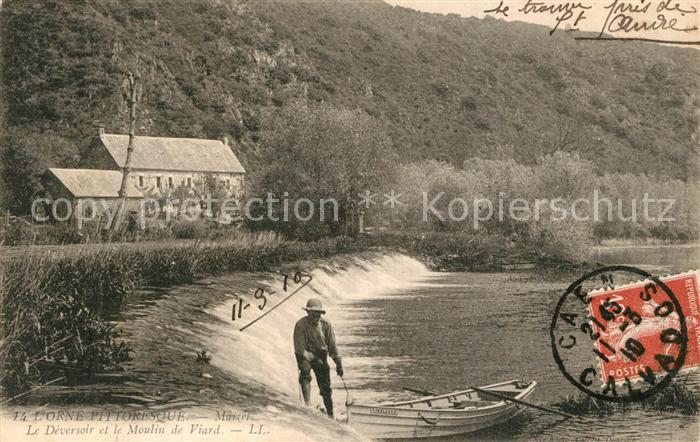 Maizet Le déversoir Moulin de Viard
