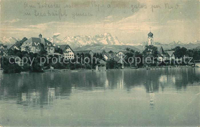 Starnbergersee Seeshaupt Zugspitze