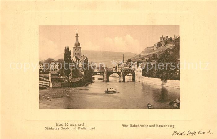Bad Kreuznach Alte Nahebr?cke Kauzenburg