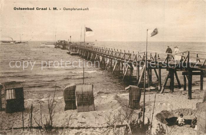 Graal-M?ritz Ostseebad Dampferankunft