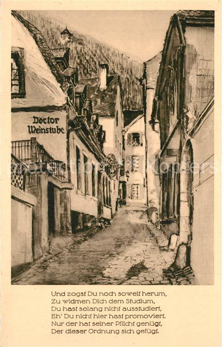 Bernkastel-Kues Doktor-Weinstube Gedicht
