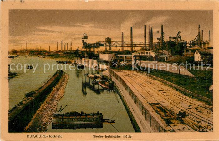 Hochfeld Duisburg Niederrheinische H?tte